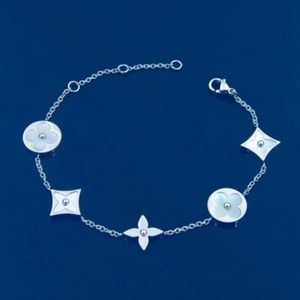 Designer logo bracelet